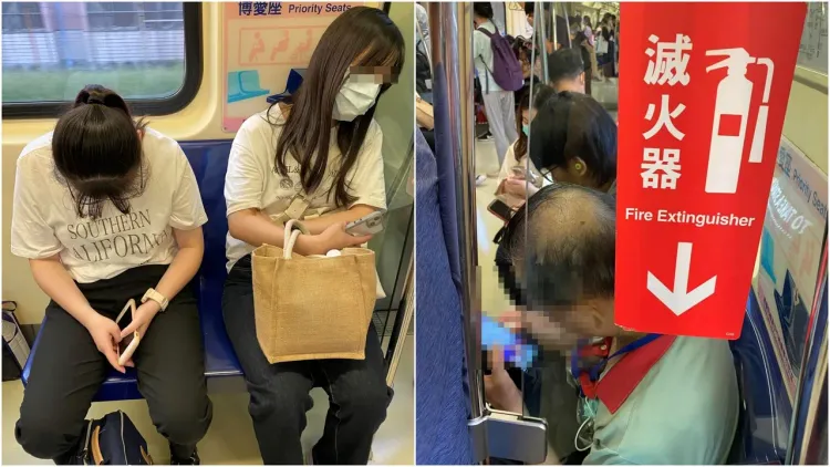 李昂遇到3名年輕人拒絕讓出博愛座，怒而發照公審。翻攝自李昂臉書