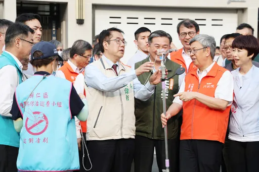 台南登革熱破7千例！行政院一票大官攏來視察　陳建仁直言「是最大挑戰」