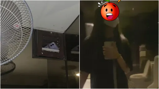 美式餐廳老闆驚爆偷拍女性如廁 還蹲門口從縫隙偷看!