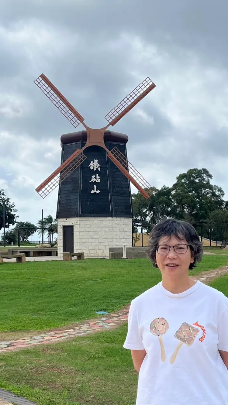 蔡壁如強調自己非常喜歡海線人文風情，會在此生根。翻攝蔡壁如臉書