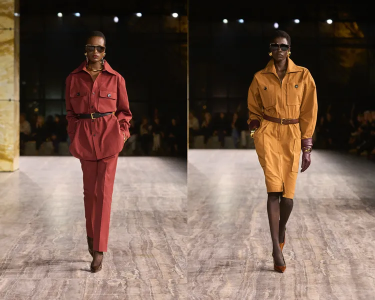 SAINT LAURENT 2024春夏大秀。品牌提供