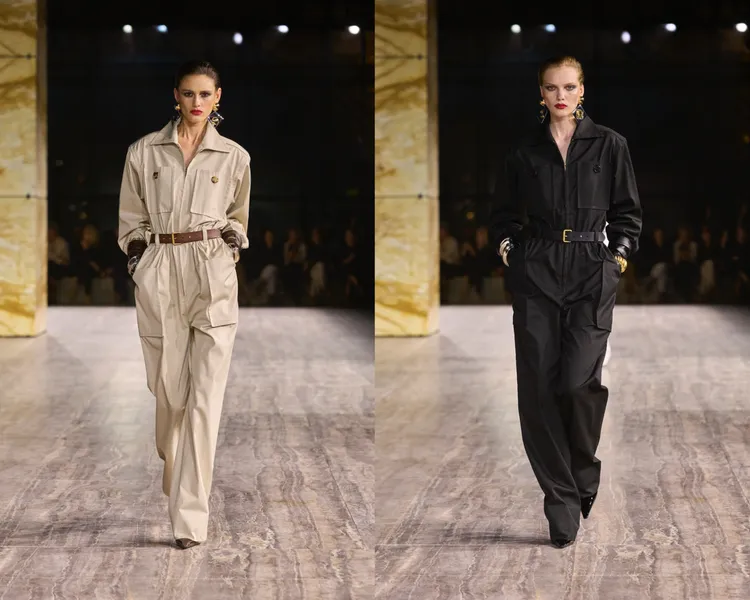 SAINT LAURENT 2024春夏大秀。品牌提供