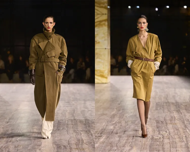 SAINT LAURENT 2024春夏大秀。品牌提供