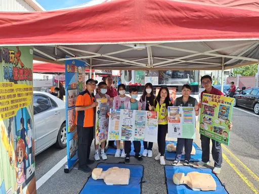 挽袖捐血還能學CPR、哈姆立克 鄉親大讚一兼二顧「助人也自助」