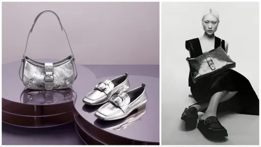 PEDRO秋冬大玩科技感　首爾街頭流行的銀色小包快入手