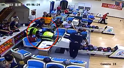 鬼門關走一遭!新莊男打保齡球突失意識昏倒 消防員電擊恢復心跳救一命