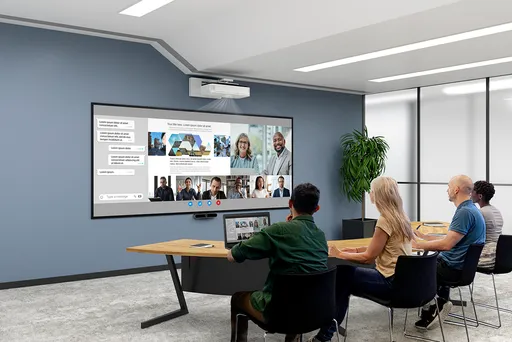 Epson隆重推出全新極短焦商用雷射電視　160吋大畫面搭配4K強化影像技術　以最高品質完善商務會議