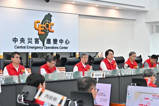 海葵中颱逼近!陳建仁令中央部會嚴陣以待 喊話國人減少外出