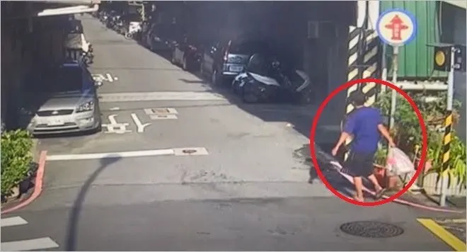 警方循線找到黃男蹤跡。翻攝畫面