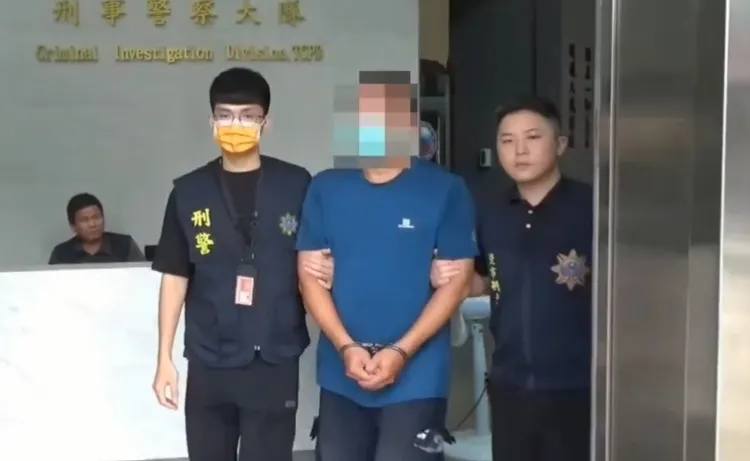 楊男遭移送法辦。翻攝畫面