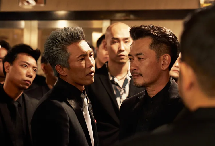 黃尚禾在劇中為了和柯叔元爭奪黑道老大寶座不擇手段。 發起日影視提供