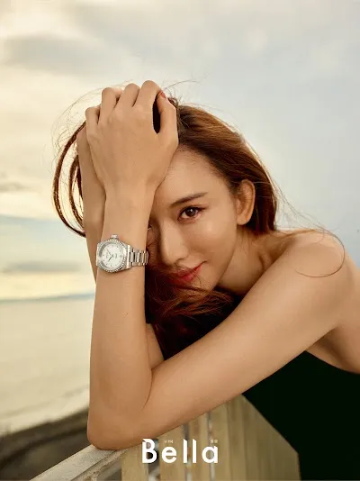 林志玲與浪琴情牽18年。《Bella儂儂》提供