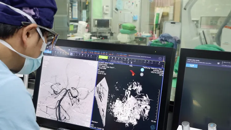 一站式取栓平均節省68分鐘，可搶救更多腦細胞。院方提供