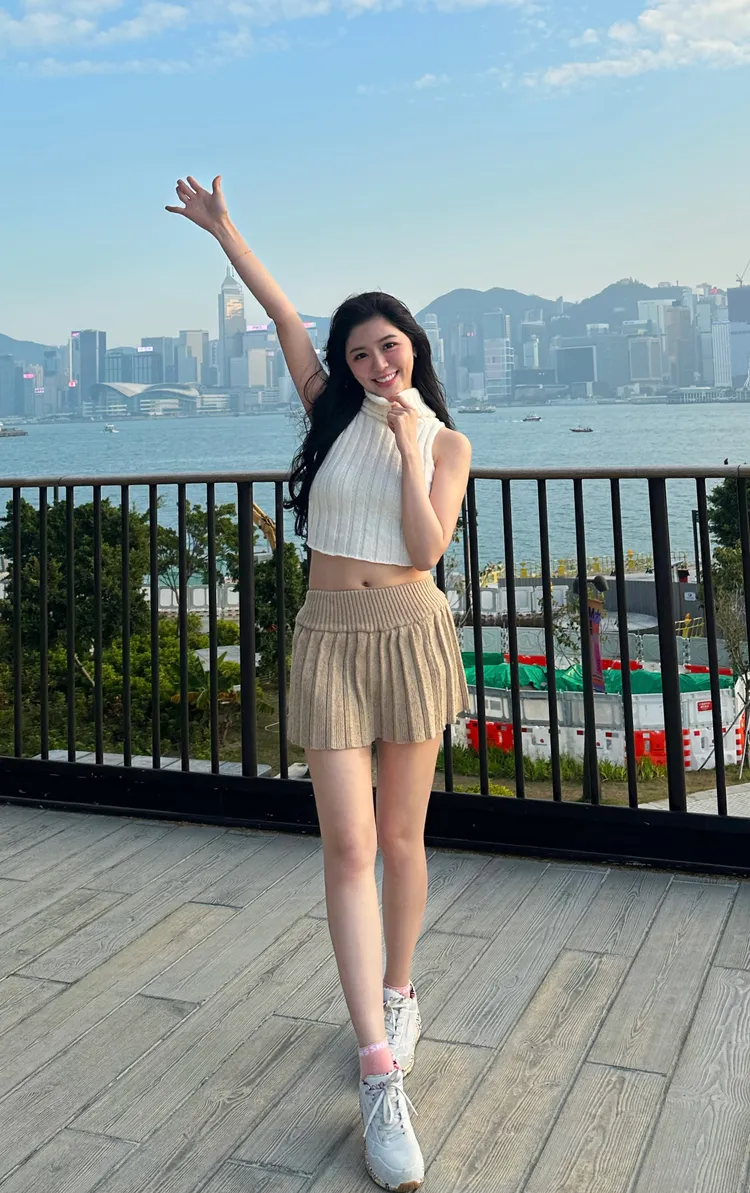 看到活力滿滿的張安琪，每天都有好心情。