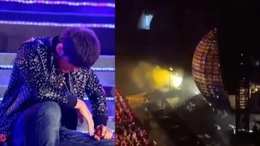 周杰倫一度無法呼吸？演唱會驚傳受困鐵球內　公司緊急說明