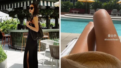 難怪曹格念念不忘想挽回!44歲吳速玲秀蝴蝶骨、蜜大腿美呆了