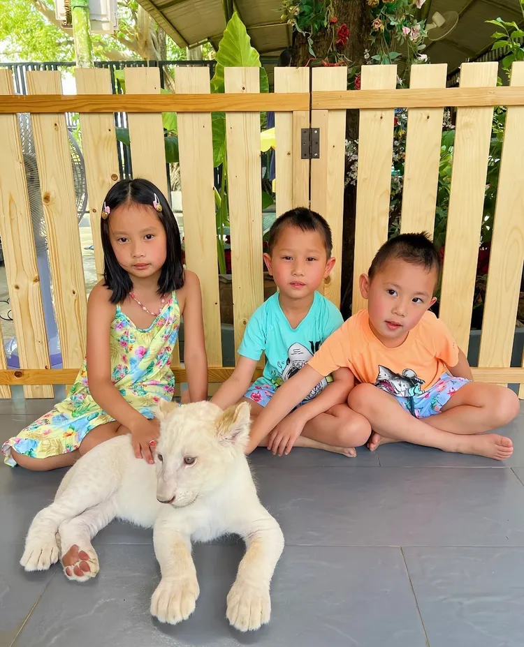 關穎時常發出兒女的生活照。翻攝關穎IG