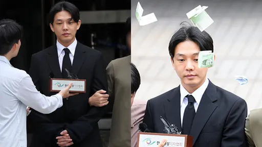 劉亞仁開完3小時羈押庭被綁捕繩　遭路人砸錢羞辱「給你當保管金」