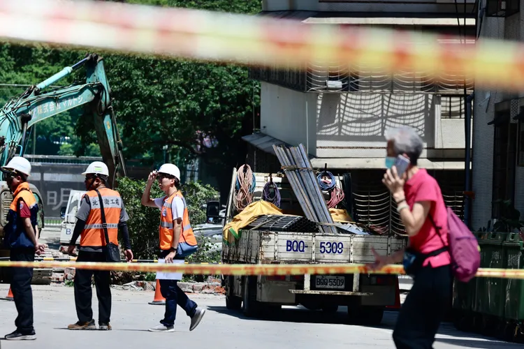 李四川表示會通知雙號住戶願意回來就回來。林林攝