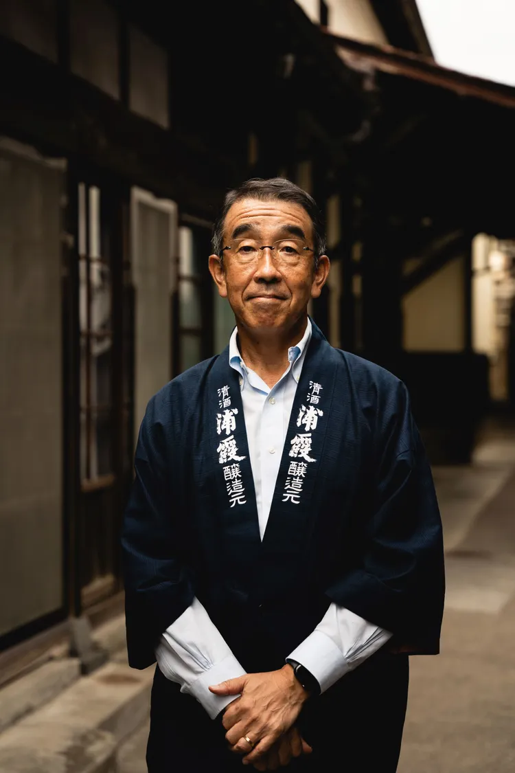 HAYASE日本料理餐廳將於10/20舉辦「浦霞美酒佳餚會」，由浦霞酒造的第13代家主佐浦弘一來台主持分享酒造歷史與清酒文化。JR東日本大飯店台北提供