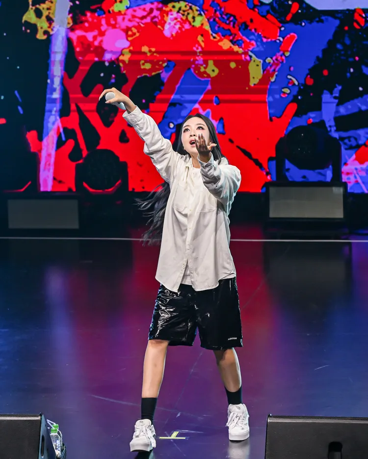 李泳知昨、今2天在Zepp New Taipei開唱，2場門票秒殺。Live Nation Taiwan提供