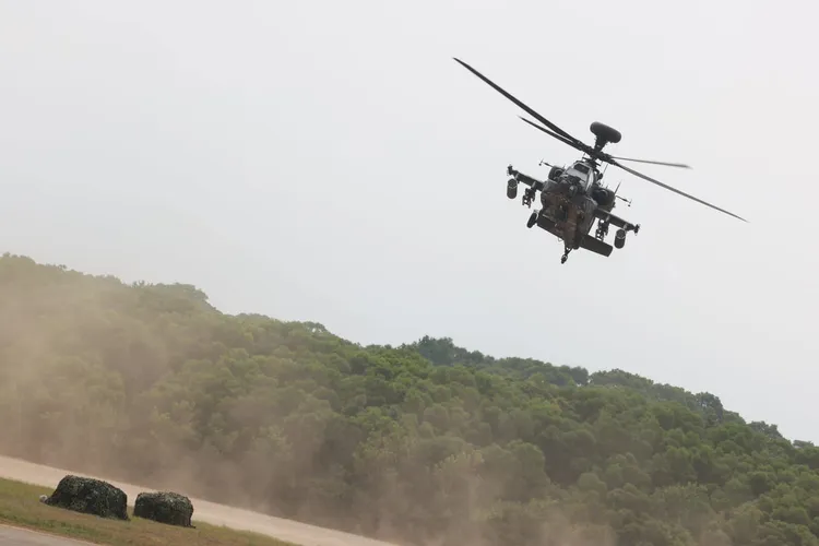 湖口營區明安排多元節目供民眾入場參觀。取自國防部臉書