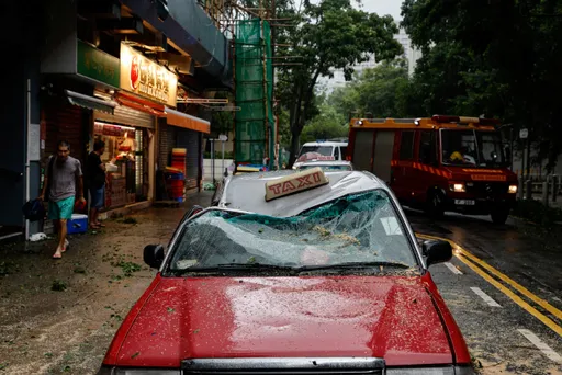 颱風蘇拉一天2度登陸廣東　香港75人傷、深圳至少1死