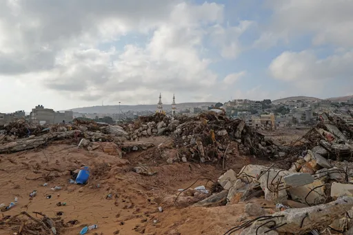 利比亞暴洪至少奪3800命 恐逾萬人失蹤