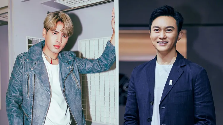 JPEX出事後，曾任代言人的陳零九（左）、張智霖出聲切割。翻攝陳零九IG、張智霖微博