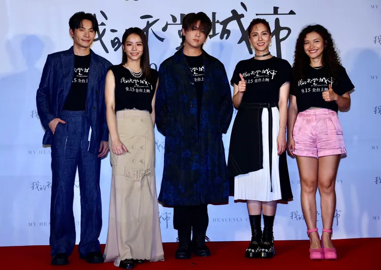 《我的天堂城市》舉行首映會。彭欣偉攝