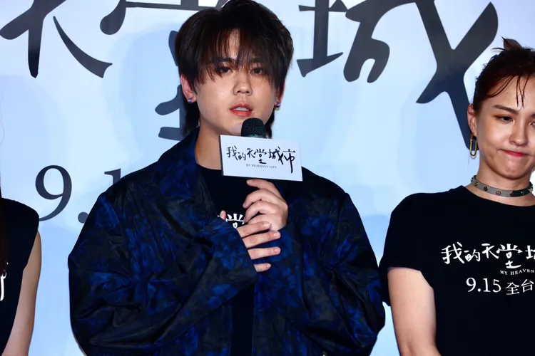 姜濤自曝從小看豬哥亮。彭欣偉攝