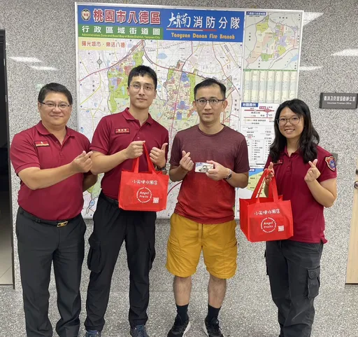 男子運動場突心肌梗塞休克　桃園2消防隊員及時這麼做救他命