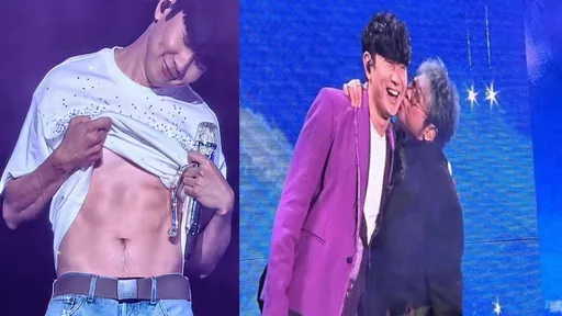 林俊傑鳥巢炸出腹肌 合體韓紅聲震歌迷「掀翻天靈蓋」