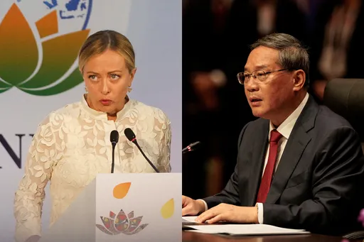 義媒:義總理已告訴李強要退出一帶一路 梅洛尼否認「尚未決定」