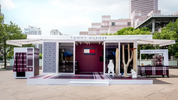 TOMMY HILFIGER台北101廣場快閃店。品牌提供