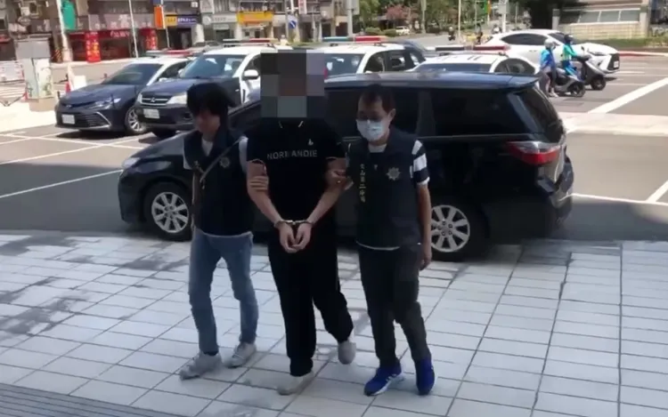 惡劣的陳男。翻攝畫面