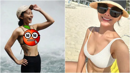 台8女神比基尼曬爆乳 身材太過火!網想起徐若瑄了