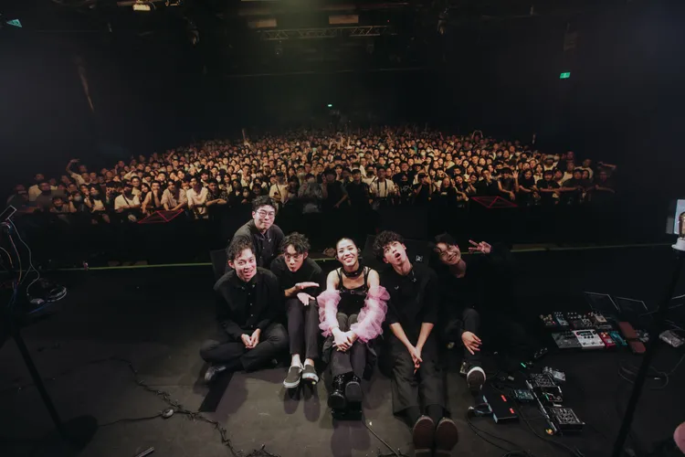 洪佩瑜昨用好聲音陪伴歌迷。何樂音樂提供