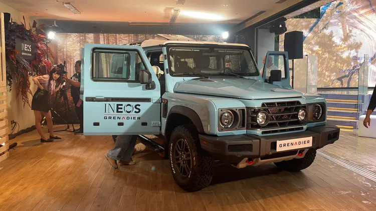 永三國際表示，首批INEOS Grenadier預計最快明年第一季可交車。林浩昇攝