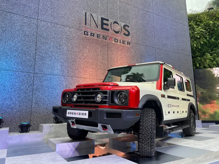 Grenadier的外觀設計凸顯強悍硬派個性，方正車身結構承襲經典越野造型。林浩昇攝