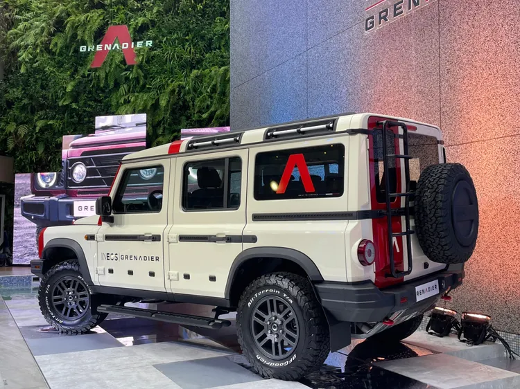 Grenadier具備35.5°進入角、28.2°穿越角、36.1°離去角，以及264mm的離地高度和800mm涉水深度。林浩昇攝