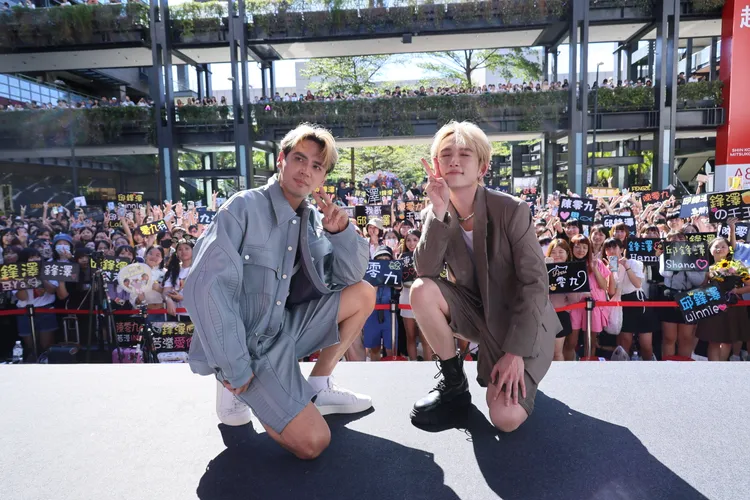 陳零九和邱鋒澤樂觀看待門票沒秒殺。攝影中心攝