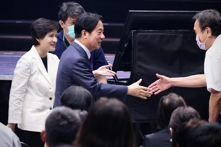 鄭麗君、賴清德今天出席國家希望工程說明會。林林攝