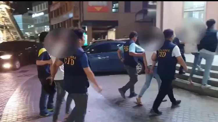 梁男等3嫌到案移送法辦。翻攝畫面