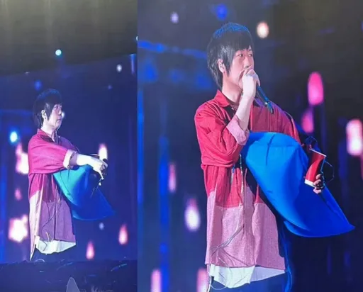 不只周杰倫天津演唱會出事搞到吐!五月天阿信西安狂吸氧畫面曝光