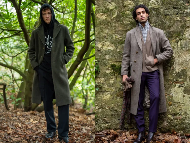 蘚苔綠以及深紫色成為突出亮點。品牌提供