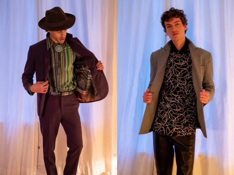 服裝以不同花紋體現個人美學。品牌提供