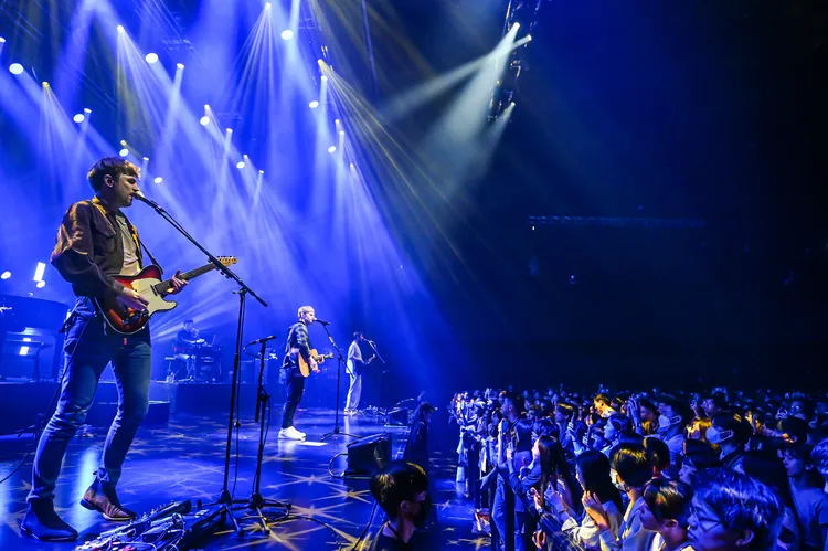 Kodaline昨天在Zepp New Taipei演唱，全場大合唱。Live Nation Taiwan提供