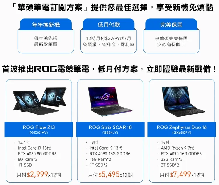 翻攝自華碩官網