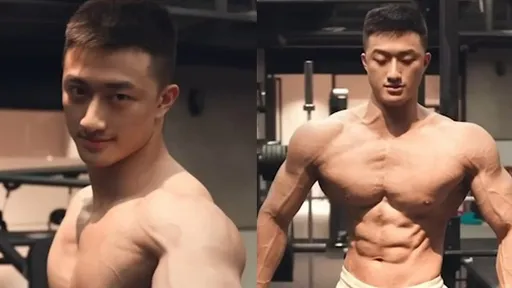 满满的浩克 肌肉猛男一次看到饱
